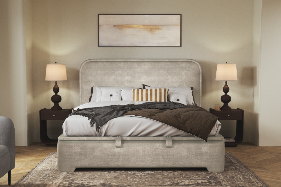 Kaydian Gordale Ottoman Bed Frame (Taupe)